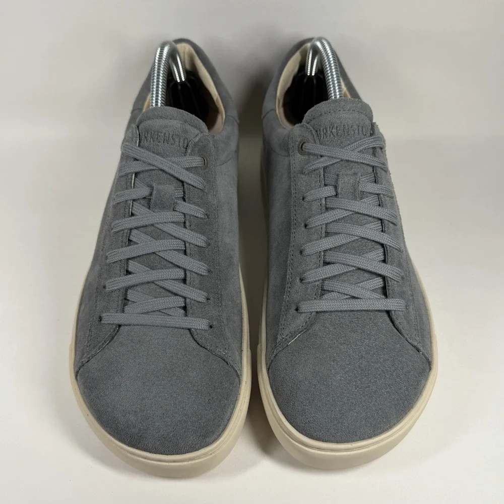 Birkenstock Size 41 / W 10 /‎ M 8 Blue Suede Bend Low Lace Up Sneaker Shoes